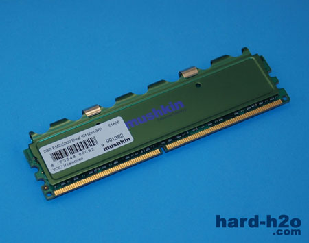 Ampliar Foto Memoria RAM DDR2 Mushkin 2x1GB PC5300 EM2