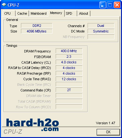 Ampliar Foto Memoria RAM DDR2 Mushkin 2x2GB XP2-6400