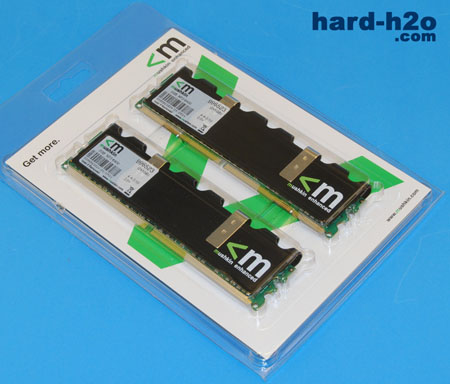 Ampliar Foto Memoria RAM DDR2 Mushkin 2x1GB XP2-6400